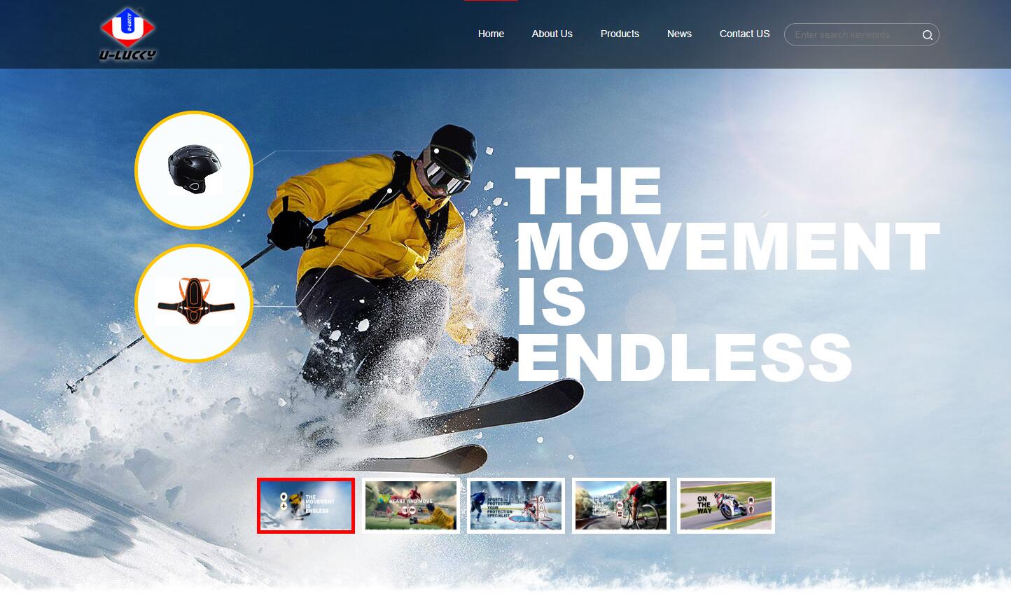 運動服飾品牌網(wǎng)站建設(shè)